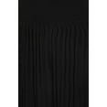 thumbnail image 3 of Rachel Roy Womens Pleated A-line Skirt, Black, X-Small, 3 of 3