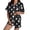 A-Black, variant on Miorin Under $14 Women Halloween Print Pajama Set Short Sleeve Button Down 2-Piece Sleepwear Soft Pjs Lounge Sets Casual Matching Set Loungewear, L
