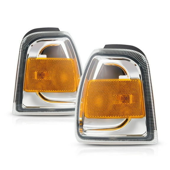 For Ford Ranger Parking Signal Light Assembly 2006-2011 Pair Driver and Passenger Side DOT Certified | FO2530171 | FO2531171 | 6L5Z 15A201 BA