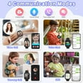 thumbnail image 2 of TOPCHANCES 4G Kids Smart Watch, Kids Cell Phone Watch with GPS Tracker, 2-way Calling, SMS, Voice, Video, Face Unlock Function, Touch Screen Smart Watch for Boys Girls 3-15 (Black), 2 of 9