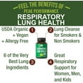 thumbnail image 2 of USDA Organic Lung Detox For Smokers And Non Smokers with 6 Top Ingredients. Mullein Leaf, Marshmallow Root, Calendula. Lungs Cleanse For Better Respiratory Health. Lung Support Capsules Supplement, 2 of 7