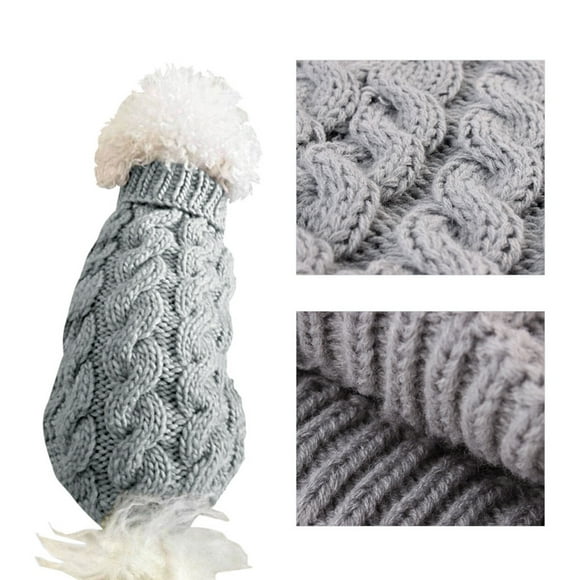 SIfdSeng Dog Hoodies for Medium Dogs Plain New Autumn and Winter Clothes Pet Sweater Small and Medium Sized Dog Knitting Dog T Shirt Dog Clothes Boy Hoodie
