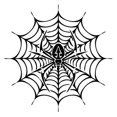 thumbnail image 1 of HEVIRGO Spider Web Style Car Body Window Sticker Reflective Decal Decor Accessories, 1 of 8