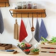 thumbnail image 2 of 6pcs Towels Waffle Cloth Kitchen Towel Cleaning Absorbent Cleaning Rag Dishcloth Bar Coffee Large Kitchen Plate Hand Towel, 2 of 12