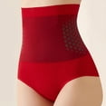 thumbnail image 5 of VISALY Women 3 Pack High Waisted Tummy Control Panties Postpartum Slimming Waist Trainer Shapewear Seamless High Waist Panties High Waisted Underwear High Waist Underpants Thigh Slimmer Colorful 4Xl, 5 of 9