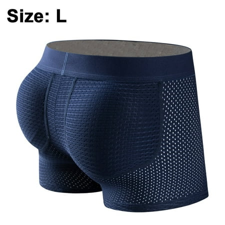 Men Mesh Underwear Boxers Trunks Shorts Breathable Crotch Mens ...
