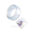 thumbnail image 1 of Ruban Adhésif pour Ballons à Bulles Double Face Jouet Sensoriel Transparent 3cm de Large 3m de Long, 1 of 9