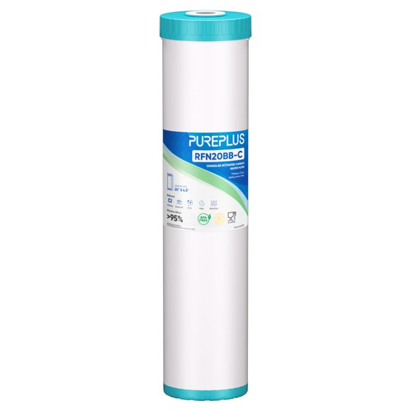 Cartucho de filtro de agua PUREPLUS RFN20BB-C de 5 micras, paquete de 1