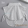 thumbnail image 4 of LoudSung False Collar Detachable Blouse Fake Collar Half Shirts Collar Polka Dots Designed Top Elegant for Women 2PCS, 4 of 10