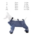 thumbnail image 3 of Billuyoard Botas antipolvo para perros con tirantes, cinco tallas, pantalones impermeables antimanchas para perros, con sujeción en el pie y la Ropa para mascotas XL, 3 of 6