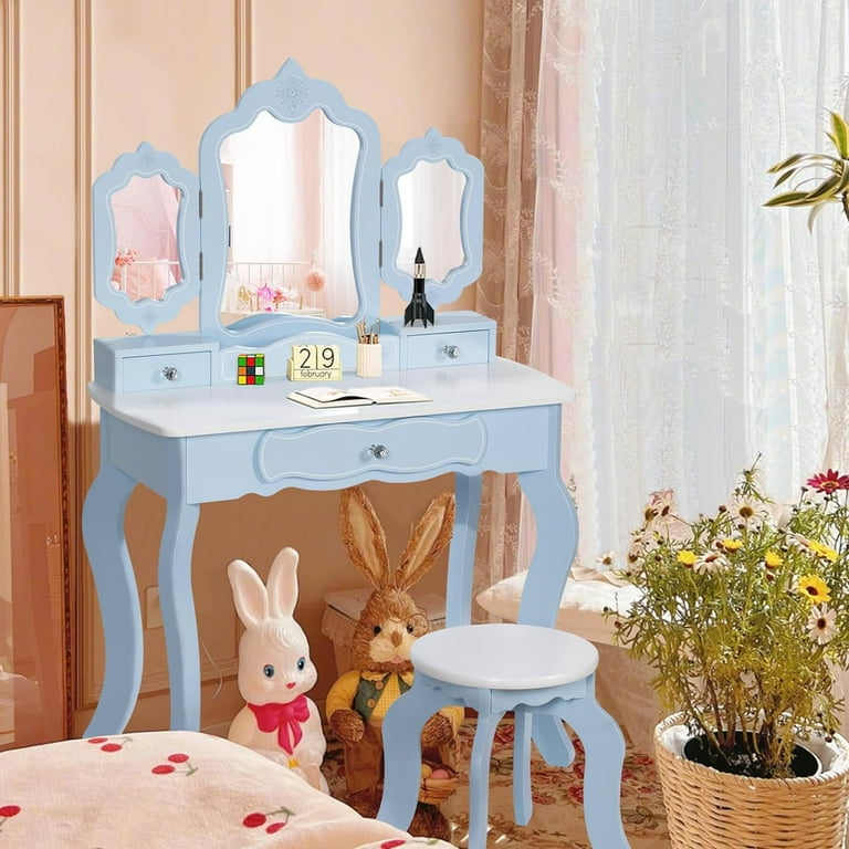 Children's play vanity set deals
