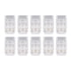 thumbnail image 5 of Conector de tira LED COB a cable, 10 unidades, 2 pines, 8 mm, transparente, sin soldadura, para casa, oficina y escuela., 5 of 14