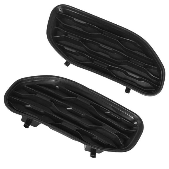 ARCADORA 1500 Bumper Bezel Set 2019-2021 LH RH Front Black 68414296AA Direct Fit Easy Install Plastic Durable for Ram