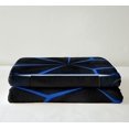 thumbnail image 3 of Gaming Blanket Video Game Gamer Console Throw Blanket Black And Blue Gaming Fleece Blanket, Gamer Gamepad Controller Plush Bed Blanket 40"X50", 3 of 6