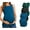 Black/Deep green/Vivid blue, variant on Female Maternity Tank Tops Ruched Side Vest Sleeveless Pregnancy Shirt 3-Pack