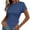 Navy, variant on Guluxicc Women's Casual Basic Going Out Crop Tops Slim Fit Short Sleeve Crew Neck Tight T Shirts 2026