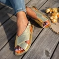 thumbnail image 6 of Eltusu Women's Flat Sandals, Non-Slip Ankle Strap Open Toe Fashion Summer Shoes Gold Size 6, 6 of 8