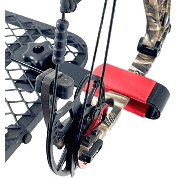 Regular Hang-On Buddy Tree Stand Bow Holder | Steel Bow Holder for Tree Stand with Rubber Grip | Works as a Compound or Crossbow Stand | Bow Holder Archery Stand with Quick Attach Knobs$$Other