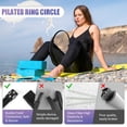 thumbnail image 2 of Arsvita Pilates Ring, 13.5"/12" Silicone Magic Circle with Training Poster & Portable Bag, Pilates Ring Circle for Inner Thigh Workout, Yoga, Lose Weight & Physical Therapy for Women, 2 of 8