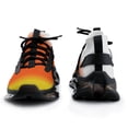 thumbnail image 3 of CANDY CORN Colors Ombre Walking Shoes for Men Woman Lightweight Tennis Fashion Elastic Sports Shoes Cushion Basketball Shoes, 3 of 7