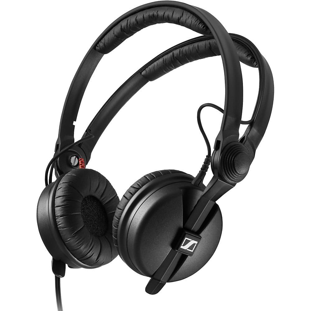 Sennheiser HD 25 Plus On-Ear DJ Headphones for Studio Mixing and