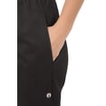 thumbnail image 4 of Pantalones Chef Works Essential Baggy para mujer, talla XXL, color negro, 4 of 4