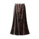 thumbnail image 1 of Falda midi fluida de ante para mujer: elegante, suave, tallas M/L, versátil para el día a día y las vacaciones, para llevar en cualquier época del año., 1 of 3