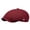 Wine, variant on Men's Adjustable Fit Newsboy Cap Cotton Herringbone Flat Hat Washed Beret Ivy Style for Golf Cabbie Driving Casual Fashion (Yellow)
