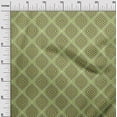 thumbnail image 2 of oneOone Silk Tabby Fabric Ogee Flame Stitch_Printed Craft Fabric BTY 42 Inch Wide, 2 of 4