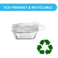 thumbnail image 3 of Envases desechables para alimentos MontoPack, 500 ml, papel de aluminio, paquete de 50, 3 of 7