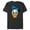 Dark Heather, variant on Disney Donald Duck Three Caballeros Trip Matching Big Face - Short Sleeve Blended T-Shirt for Adults - Customized-Yellow