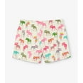 thumbnail image 3 of Little Blue House Women's Pajama Shorts, Patterned Moose, 3 of 3