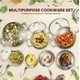 thumbnail image 5 of Duxtop Juego profesional de utensilios de cocina de inducción de acero inoxidable, juego de ollas y sartenes de cocina, fondo pesado con tecnología de unión a impactos, 5 of 5