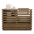 thumbnail image 5 of Safavieh Tortuga Eucalyptus Wood Accent Chair in Natural / White, 5 of 17