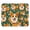 Multicolor 2, variant on PhooArto Comfortable Mouse Pad Sea Turtle Retro Doodle Desktop Mousepad , 21 x 25 cm Mouse Mat, Non-Slip Rubber Base, Improves Speed and Precision