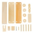 thumbnail image 4 of MasteelfCA 1 Set Glider Shaped Model DIY Assembling Toy Wooden Model Educational Toy, 4 of 7