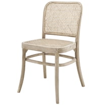 Side Dining Chair, Grey Gray, Wood, Modern Contemporary Farmhouse Coastal, Kitchen Room Cafe Bistro Restaurant Hospitality