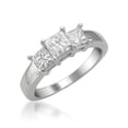 thumbnail image 3 of Arista 1/2 Ct Diamond Cluster Women's Engagement Ring in Sterling Silver (I-J, I2-I3), 3 of 4