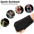 thumbnail image 1 of stanreset Coussinets de Soutien en Polyester pour Pouces Blessures Grand Gamme d'Utilisations Protection Poignet Respirante et Confortable Main Droite, 1 of 6