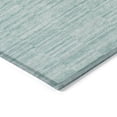 thumbnail image 4 of Addison Rugs Chantille Indoor/Outdoor Transitional Stripes Turquoise Washable Rectangle Rug, 5' x 7'6", 4 of 6