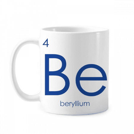 

Chestry Elements Period Table Alkaline Earth Metal Beryllium Be Mug Pottery Cerac Coffee Porcelain Cup Tableware