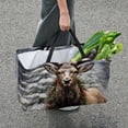 thumbnail image 7 of Christmas Reusable Foldable Large Capacity Oxford Cloth Storage Basket Easter Picnic Basket, 7 of 7