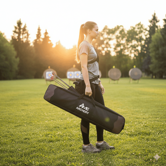 Recurve Bow Case 82×17×9cm Protective Archery Bag