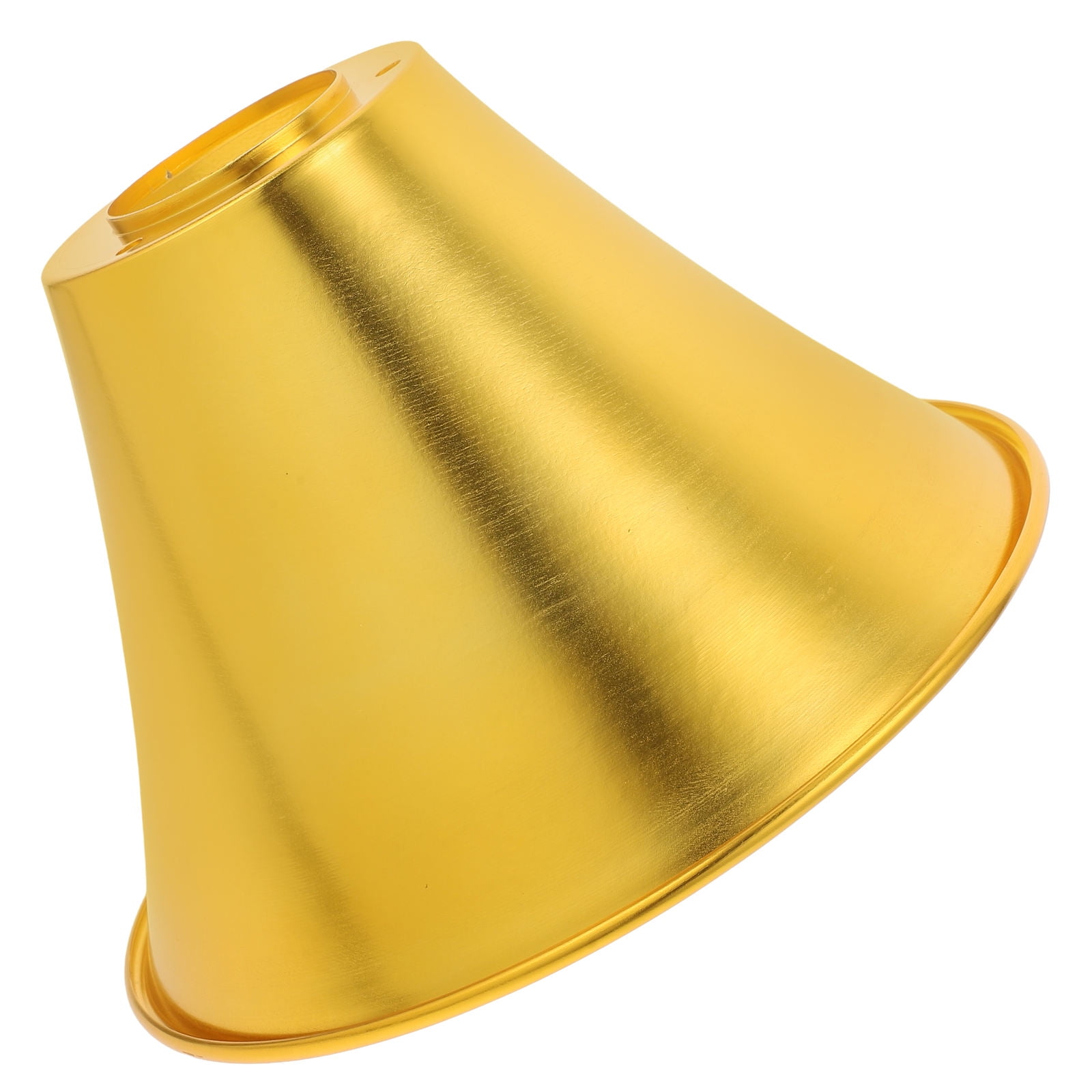 LABSERRON Golden Metal Heat Lamp Shade Designed for Reptile Enclosures and Easy Installation