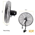 thumbnail image 4 of Ventilador De Pared Industrial 30 Pulgadas Aluminio Kingsman, 4 of 6