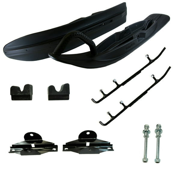 Exo-S & Bottomline, B4-464MKA-1711290121, All-Terrain Skis, Mount Kit & 4" Carbides for Arctic Cat Some 2010-2017 Models