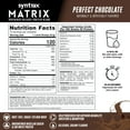 thumbnail image 4 of Syntrax Matrix Perfect Chocolate Sustained‑Release Protein Powder Blend 5 lb, 4 of 6