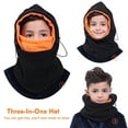 thumbnail image 3 of KANCOKIT 1/2Pack Children Winter Hat Balaclava Fleece Windproof Ski Face Mask Warm Kids, 3 of 9