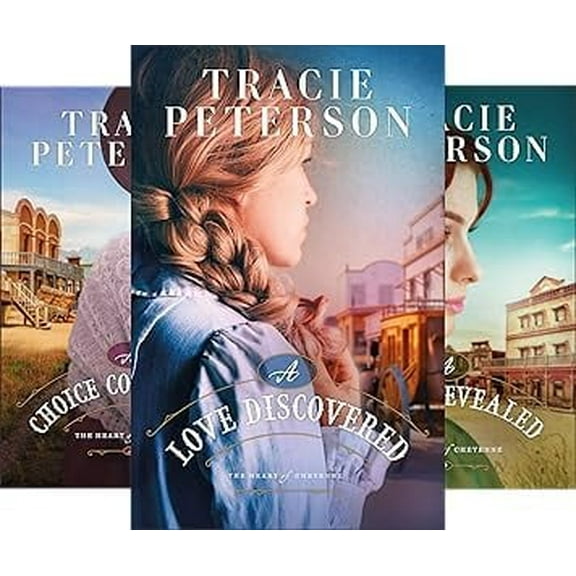 The Heart of Cheyenne Set: A Love Discovered, A Choice Considered, A Truth Revealed by Tracie Peterson  (Paperback  Collection)