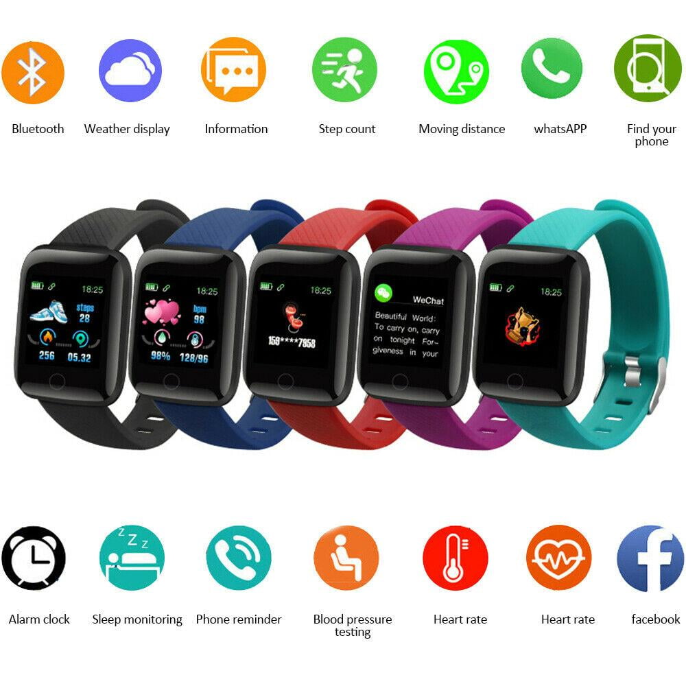 Smart Watch Waterproof Blood Pressure 